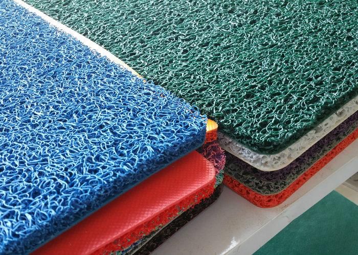 Colorful Anti-Slip Rubber Sheet, PVC Coil Mat with Foam Backing