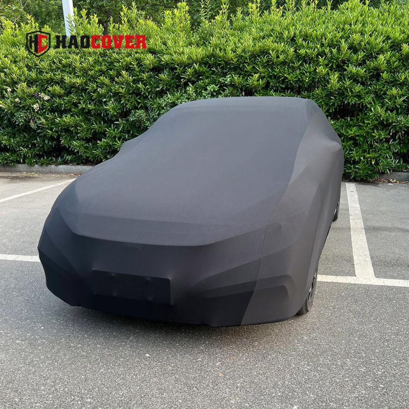 Universal Indoor Car Cover Soft Feeling Stretch Material