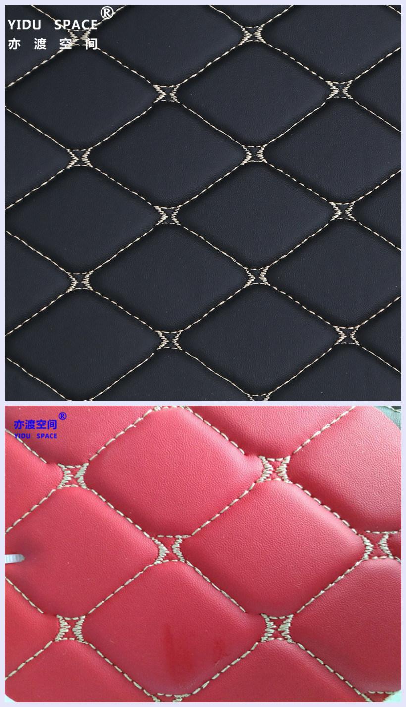 Wholesale Environment-Friendly Anti Slip PU Leather 5D Carpet Car Mat