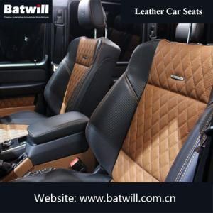Car Decoration PU Leather Auto Car Seat Cushion Material