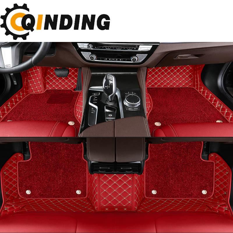 Basics 4-Piece Thick Flexible Rubber Car Floor Mat