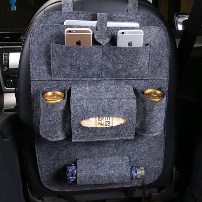 Professional Manufacture Functional Felt Car Seat Back Storage