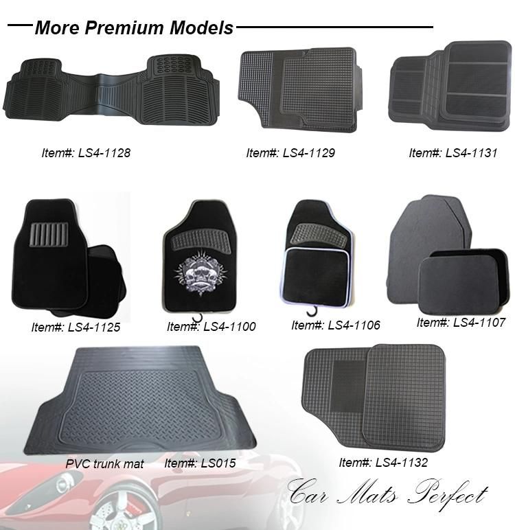 Car Fashion Deluxe SUV Truck Van Rubber and Latex Car Floor Mat