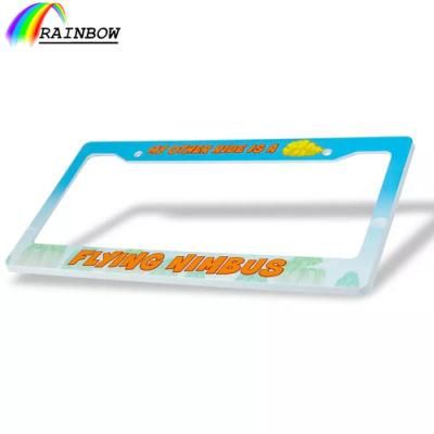 Attractive Auto Spare Parts Plastic/Custom/Stainless Steel/Aluminum ABS/Classic Carbon Fiber License Plate Frame/Holder/Mold/Cover