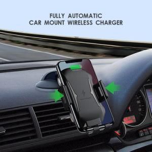 Dual-Way Car Accessories Mobile Holder Car Phone Holder with Wireless Charger