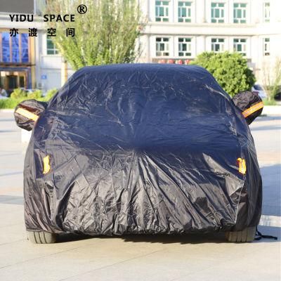 Wholesale Oxford Black Manful Sunproof Portable Waterproof Sunshade Auto Cover