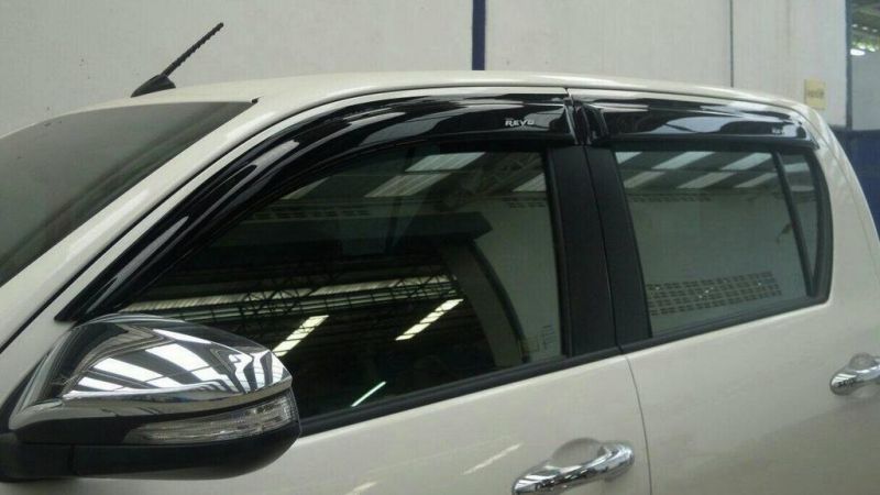Car Window Visors Rain Shield for Toyota Hilux 2015 Revo 2018 Rocco