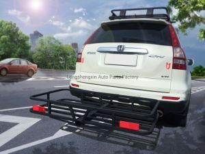 Steel Foldable Hitch Trailer Cargo Carrier for Pickup