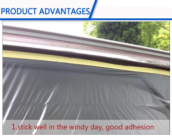 HDPE New Material Masking Film Automotive Film (Paper core: 35mm)