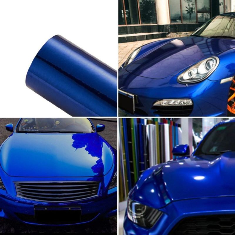 Aluminum Satin Chrome Adhesive Film Car Foiling