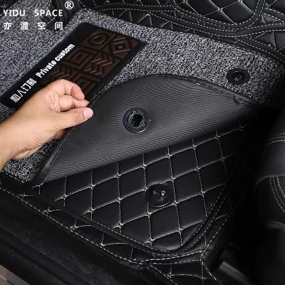 Wholesale Customized Anti Slip Leather PVC Coil 5D Car Mats