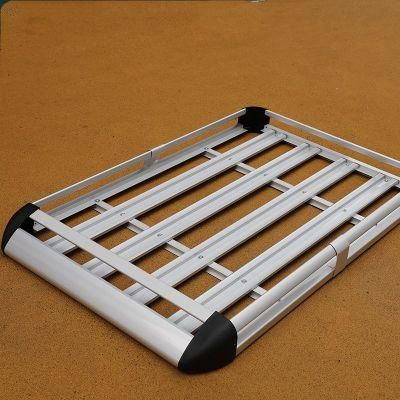 Universal Roof Basket Travel Frame Double Layer Luggage Box 160*100 Cm for Van Car