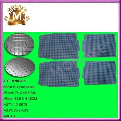 Top Quality Non-Slip Rubber Car Floor Mat for Trucks (MNK203)