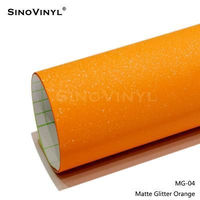 SINOVINYL Matte Glitter Vinyl Wrap Colored Car Wrapping Film Car Stickers