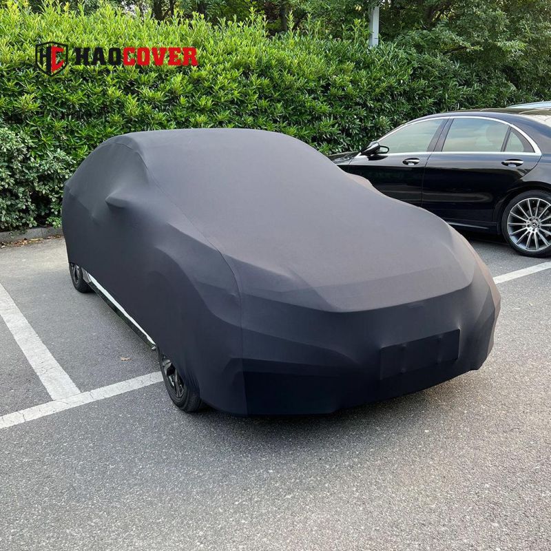 Universal Indoor Car Cover Soft Feeling Stretch Material