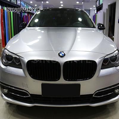 SINOVINYL Chrome Gloss Light Blue New Product Wrapping Wrap Hot Sale Car Film Protection