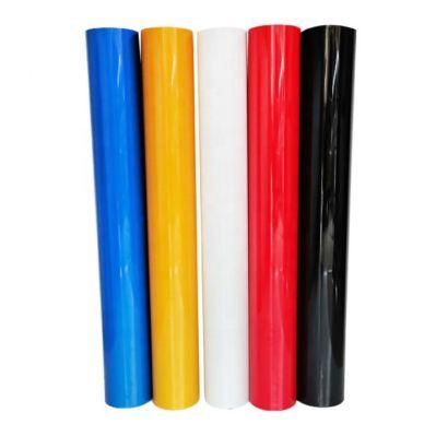 1.22*45.7m Yellow Acrylic 3 Years Service Life PVC Reflective Sheet Material for Cutting
