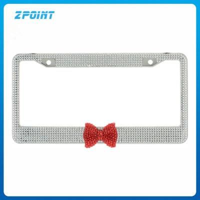 Auto Accessories Metal License Plate Frame 2packs
