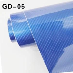 1.52X18m PVC Car Wrapping Film Real 5D Carbon Fiber Vinyl Sticker