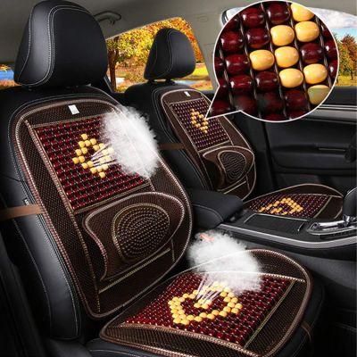 Non-Toxic Eco Interior Car Accessories Massage Wooden Beads Seat/Lumbar/Cushioning/Chair/Cushion Cover