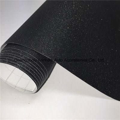 PVC Diamond Glitter Self Adhesive Vinyl Wrap Rolls for Car
