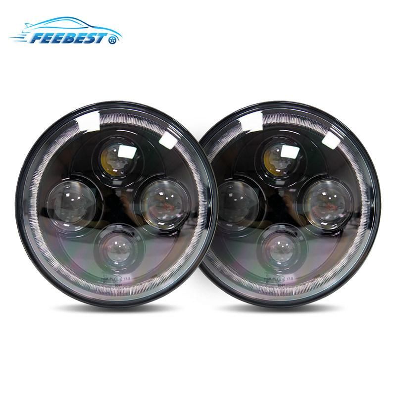 Left & Right Front Headlight Head Lamp for Land Rover Defender 1996+