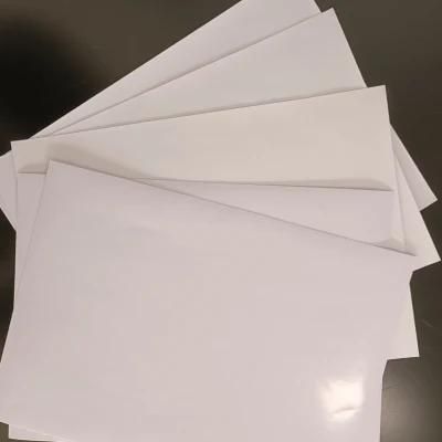 White High Glossy Printable Self Adhesive Vinyl 100mic White PVC Sticker