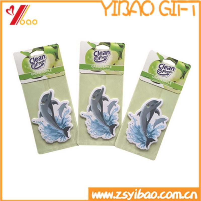 Custom Car Paper Air Freshener with Head Card Custom Paper Car Air Fresheners with Polybag Packing