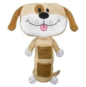 Dog Pillow Head Rest Children Car Seat Pets Plush Toy