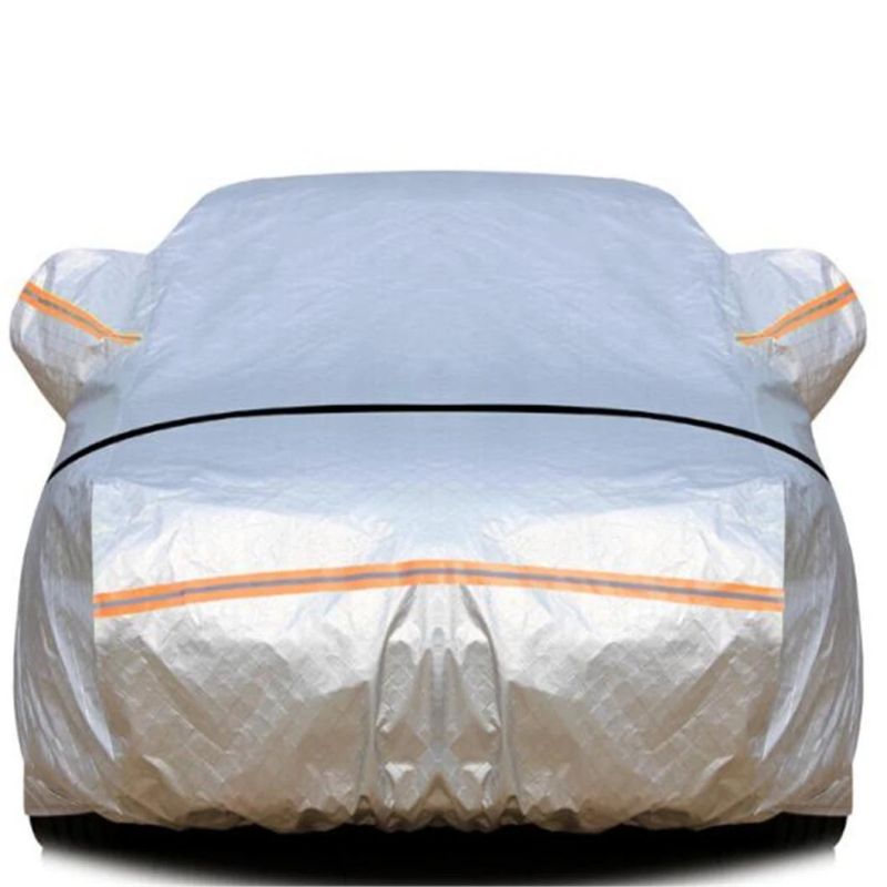 Waterproof Automatic White Folding Car Cover