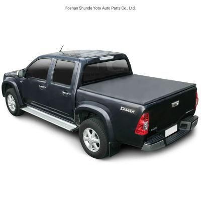 Tri-Fold Soft Tonneau Covers D-Max Truck Bed Covers Soft Tonneau Cover for Isuzu