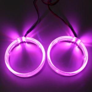 Wireless RGB Halo Ring for Car Motorcycle Projector with Bluetooth APP Download Mobile Remote Control
