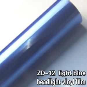 0.3X10m PVC Tinted Film Yellow Headlight Film