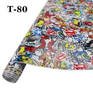 1.52X30m Stickers Custom PVC Bombing Promotion Vinyl Stickers Rolls