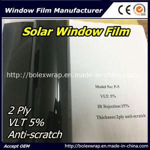 5%Vlt Glass Window Film, Car Film, Solar Film, 2ply Scratch-Resistant