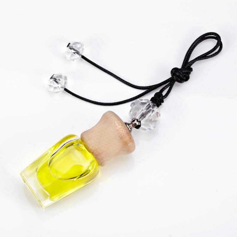 8ml Car Hanging Perfume Bottle Fragrance Air Freshener Empty Glass Bottle Aroma Essential Oil Pendants Diffuser