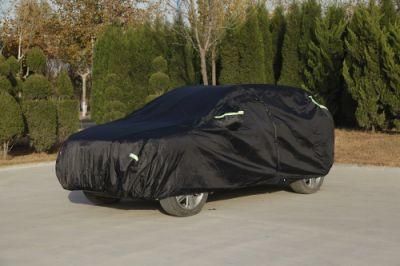 Polyester Car Cover for Vehicle Waterproof Tarpaulin Garage