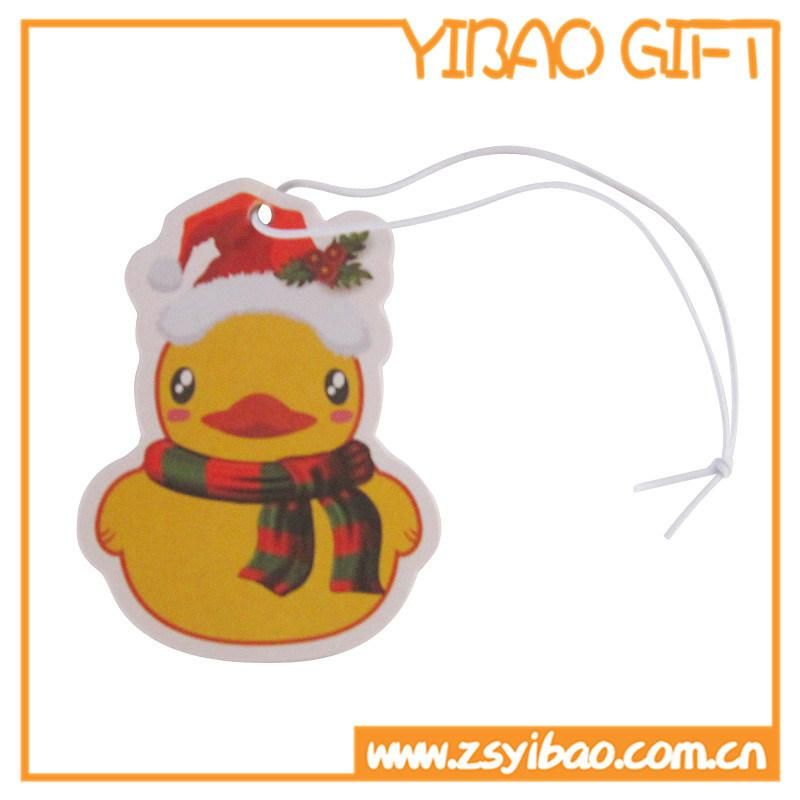 Custom Paper Air Freshener with White String (YB-AF-04)