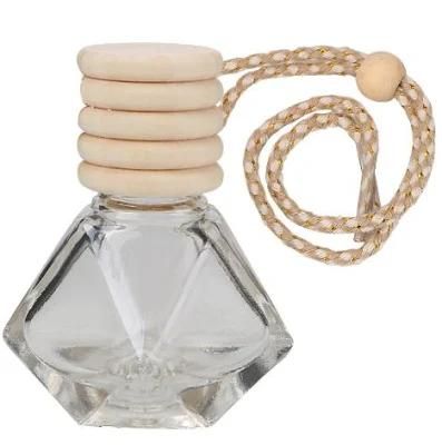 Promotional Glass Car Pendant Essential Oil Perfume Bottle