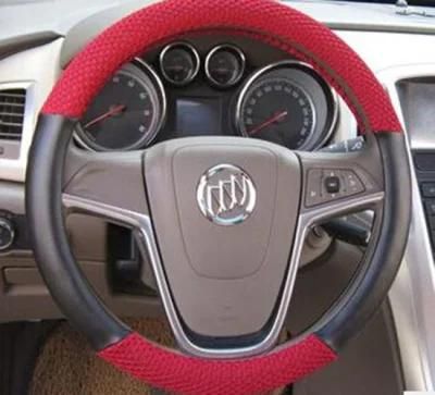 Summer Heart Net Ice Silk Leather Steering Wheel Covers