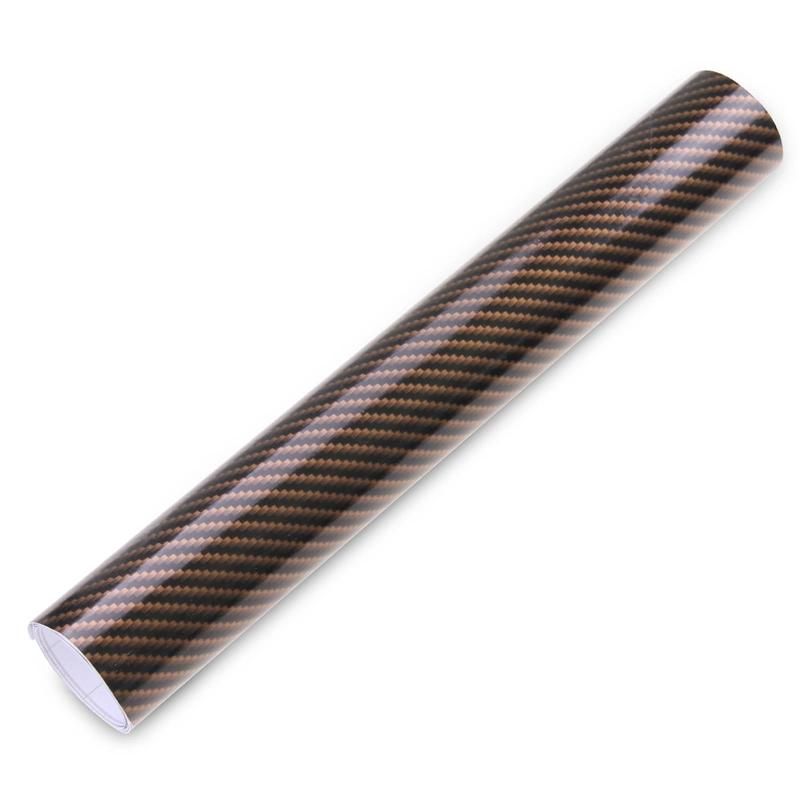 Waterproof Car Interior Carbon Fiber 2D Car Body Decorative