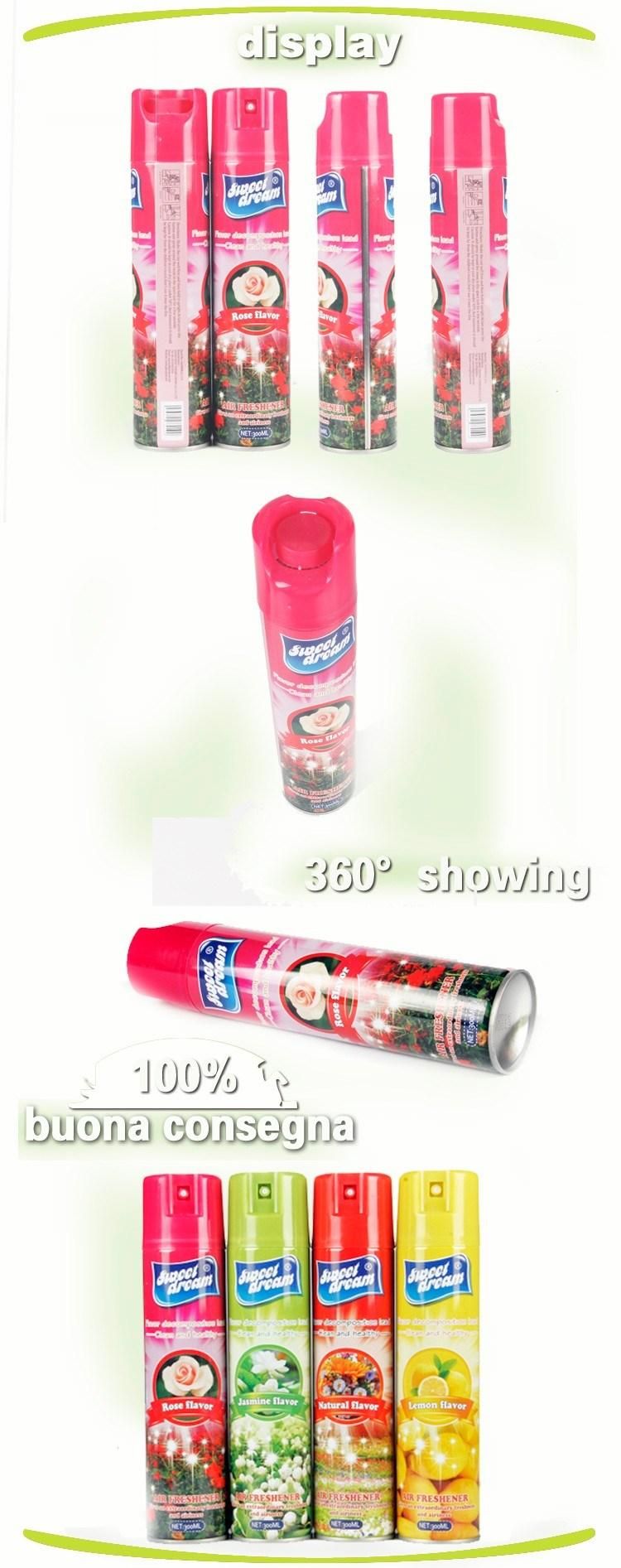 Rose Fragrance Air Freshener Spray