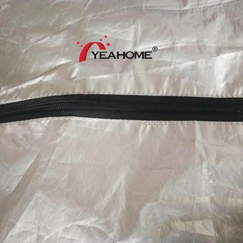 Mesh Patchwork with Silver Coating Water-Proof Car Cover Auto Covers