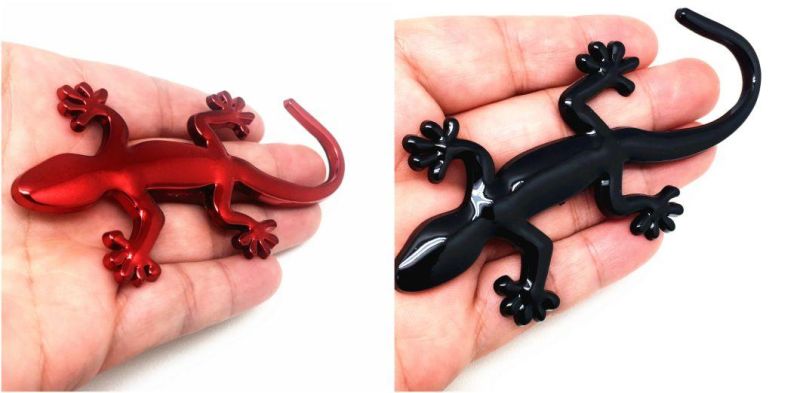Gecko Emblem for Chevrolet Silverado Chevy Camaro Emblem Fender Badge Decal Sticker Logo Car Accessories Car Parts Decoration ABS Plastic