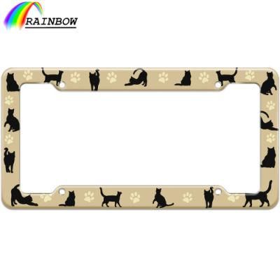 2022 Good Price Auto Accessorie Plastic/Custom/Stainless Steel/Aluminum ABS/Classic Carbon Fiber License Plate Frame/Holder/Mold/Cover