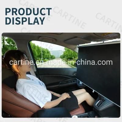 Logo Custom Sunshade Silver Coated Polyester Car Sunshade Front Windshield Sunshades