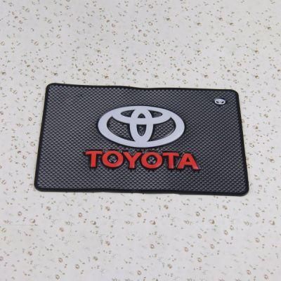 Customized High Quality PVC Rubber Car Phone Anti Slip Mat with Logo