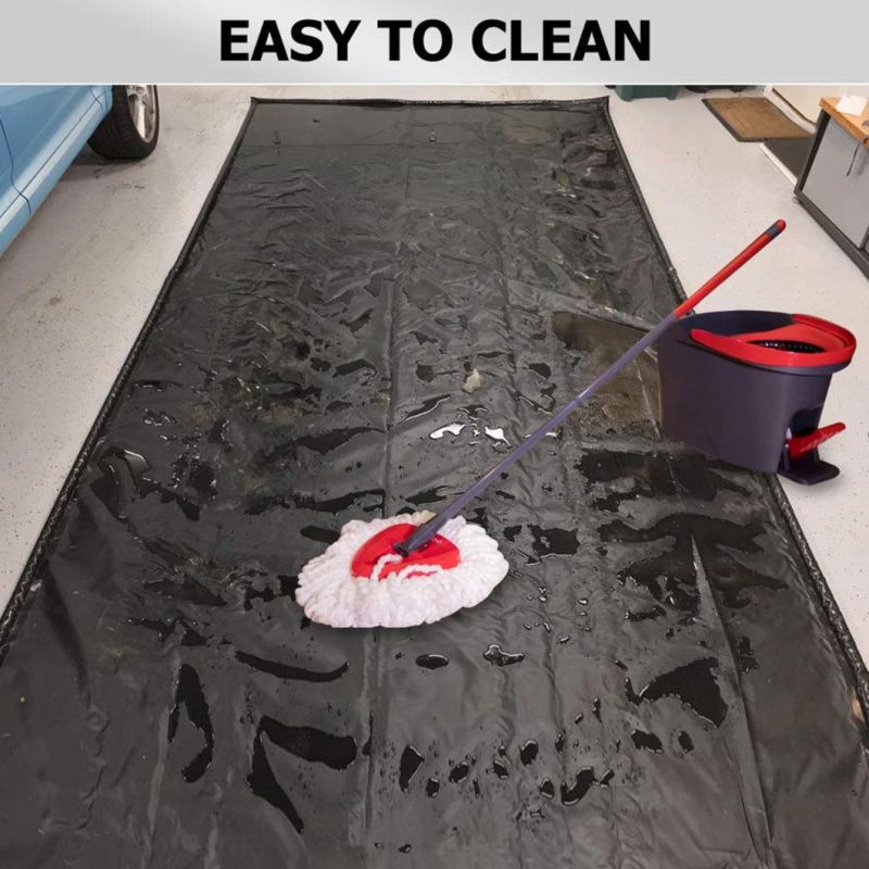 Waterproof PVC Coated Tarpaulins Containment Floor Mat for Car Wash