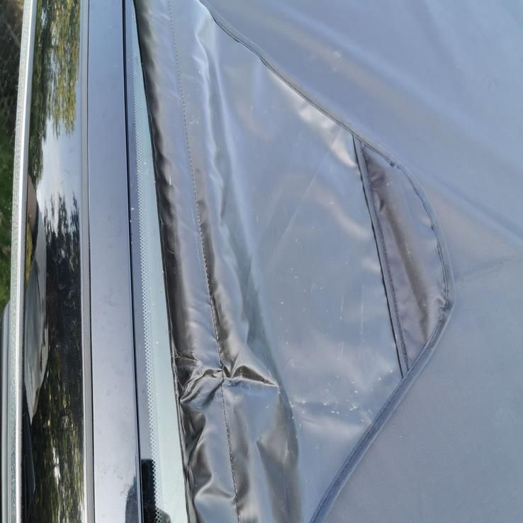 Waterproof Car Cover Breathable Half Top Windscreen Anti UV Snow Dust Sun Shade Protection Snow Protector