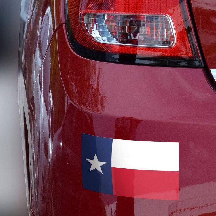 Car Truck Window Decal Bumper Sticker Lone Star State Texan Sticker Texas Flag Sticker
